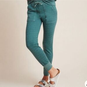 NWT Anthropologie Sundry Jogger Sweatpants in Fern